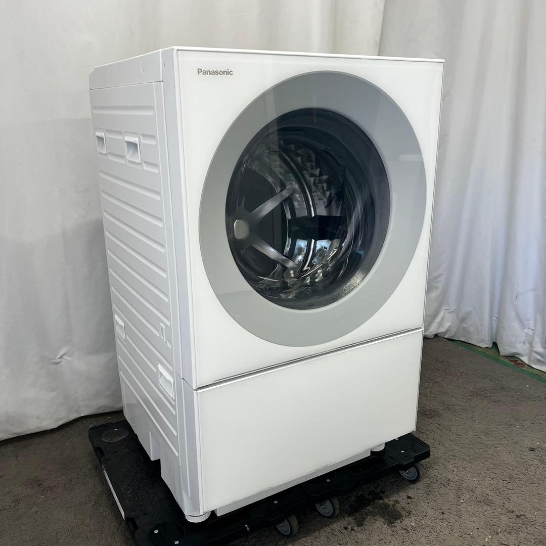 134⭕️ドラム式洗濯機　パナソニック　7キロ　キューブル　一人暮らし　設置無料