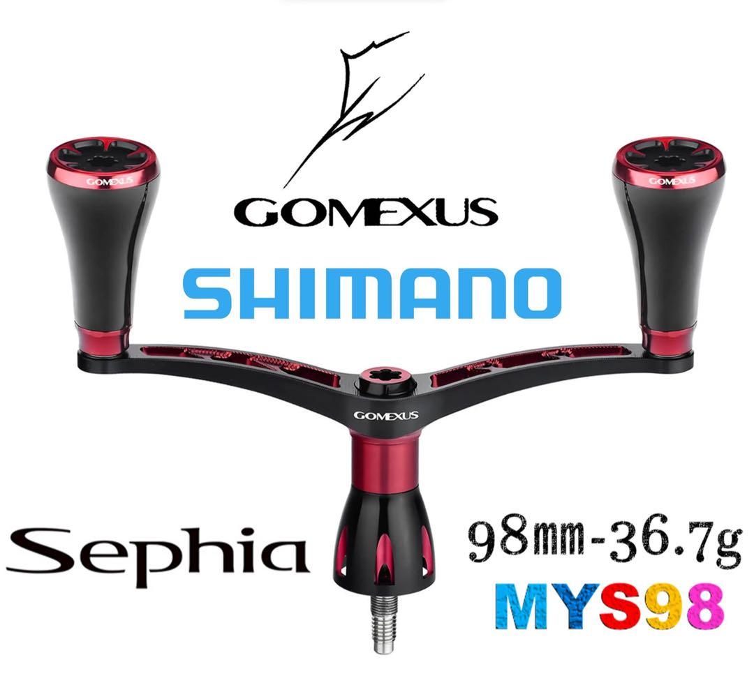 【数量限定】ゴメクサス 98mm チタン製　シマノ　　セフィア　レッドチタン