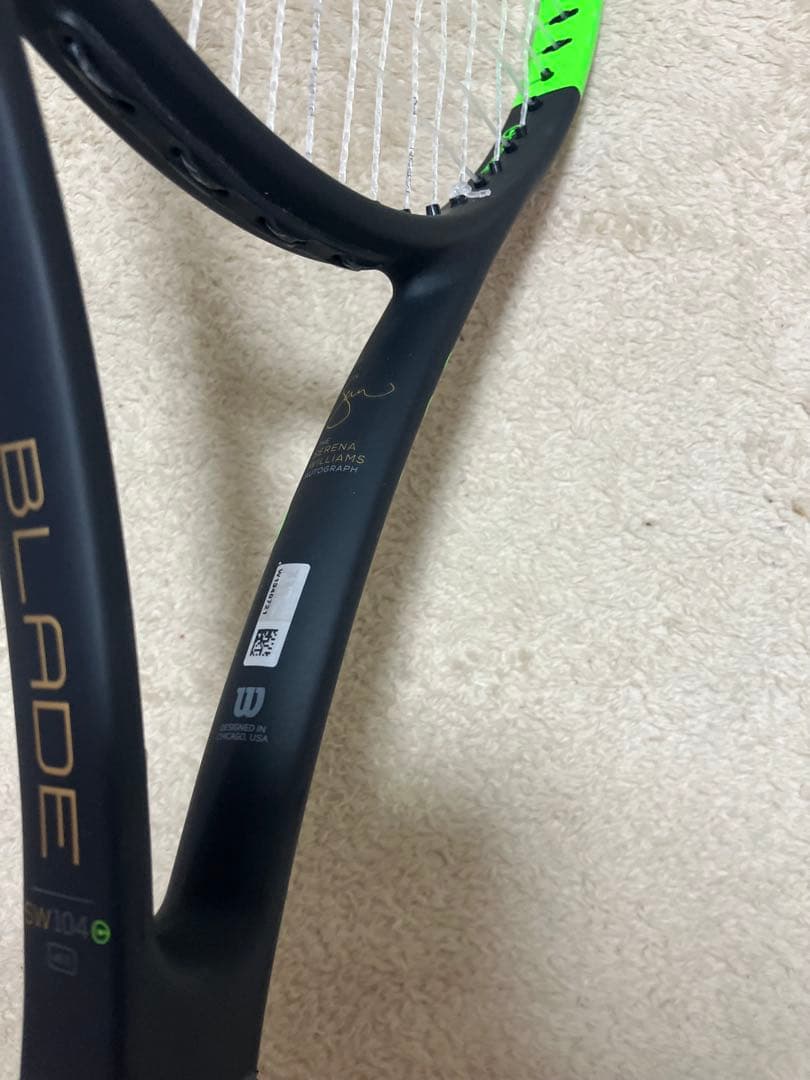 wilson BLADE sw104 セリーナ・ウィリアムズモデル