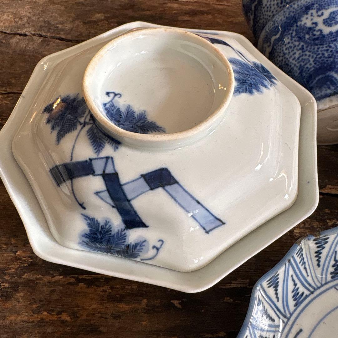 SALE⏬骨董セレクト❸染付　印判