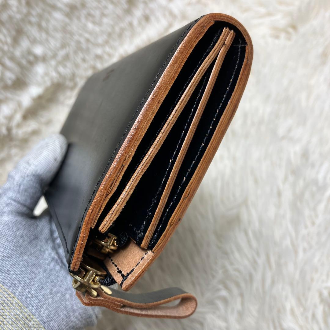 【未使用級】 希少品 ポーター フィルム 長財布 L字ファスナー レザー