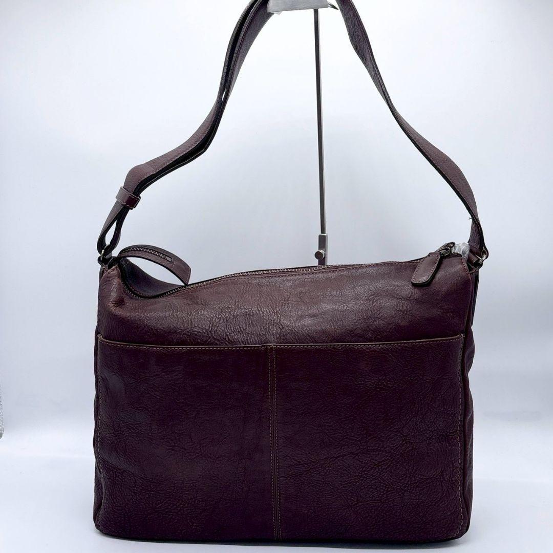 極美品✨ 土屋鞄 メッセンジャーバッグ トーンオイルヌメ レザー 本革 A4可