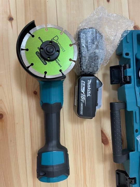 新品マキタ　充電式ディスクグラインダー　125mm