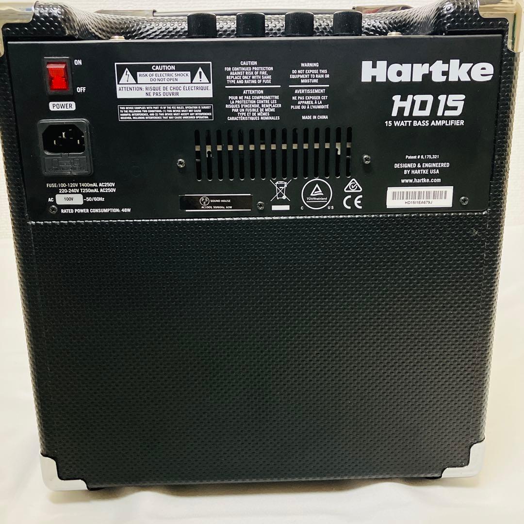 美品　Hartke ハートキー　ベースコンボアンプ　HD15 ベース　アンプ