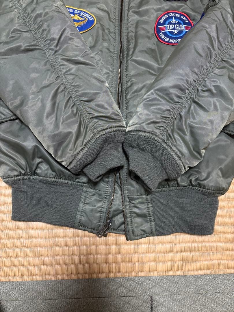 ALPHA TOPGUN MA-1フライトジャケット YM10\12 サイズ