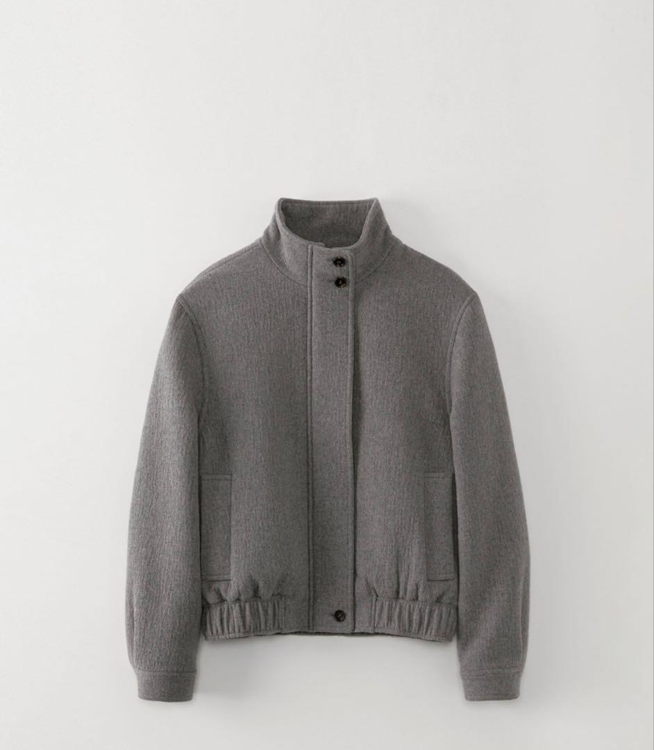 ジャケット・アウター OHOTORO Mannish High Neck Blouson