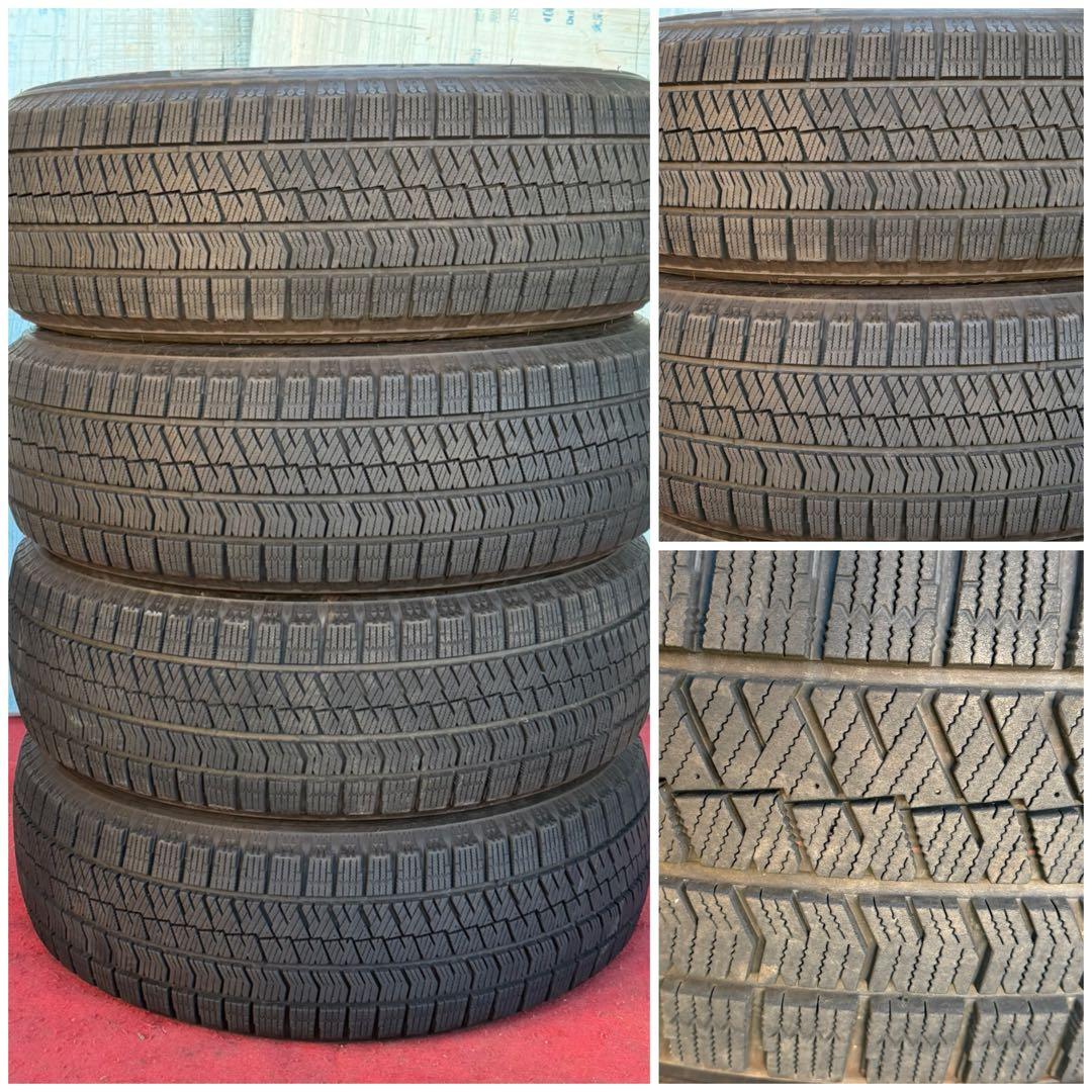 送料込★215/60R17 96QブリヂストンBLIZZAK VRX2バリ溝2本