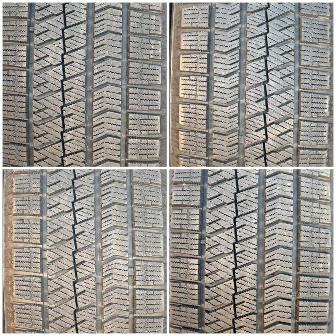 送料込★215/60R17 96QブリヂストンBLIZZAK VRX2バリ溝2本