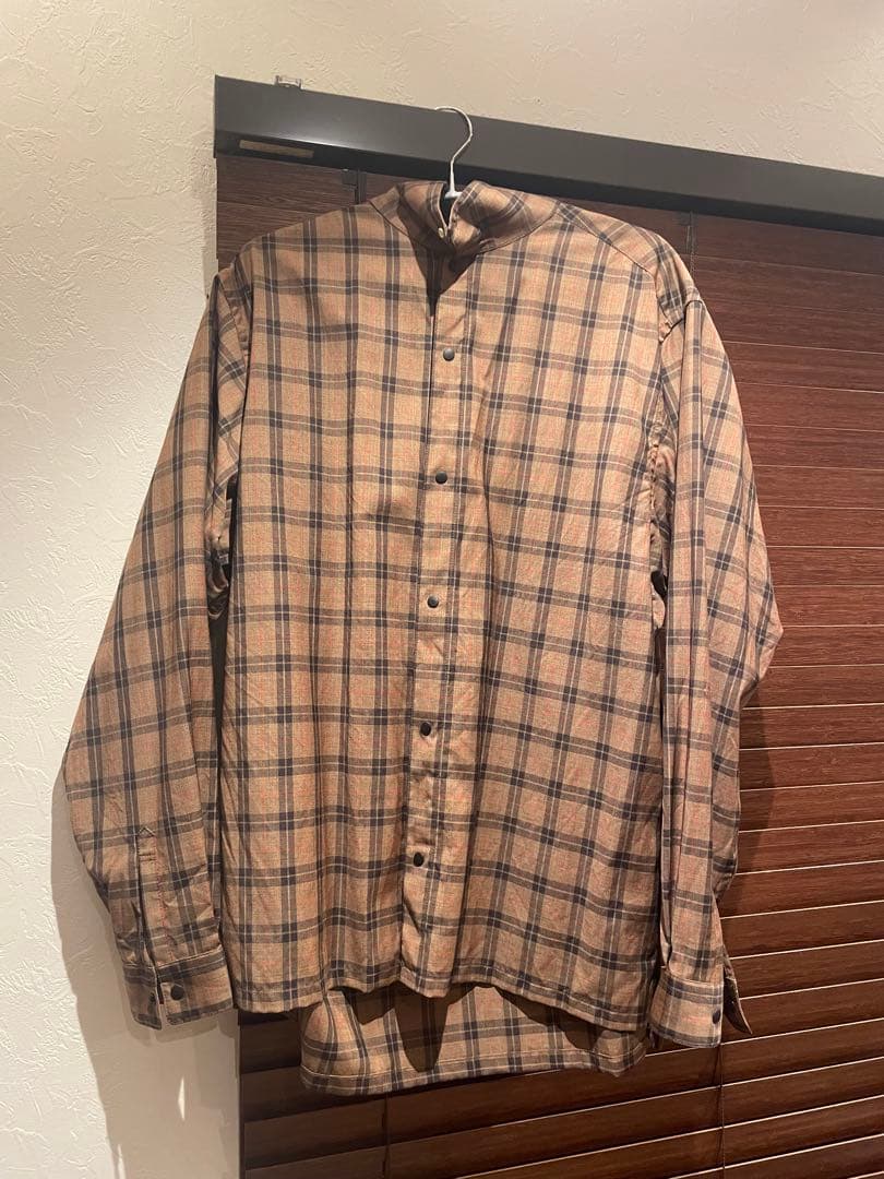 山と道　メリノシャツ　美品　レアカラー