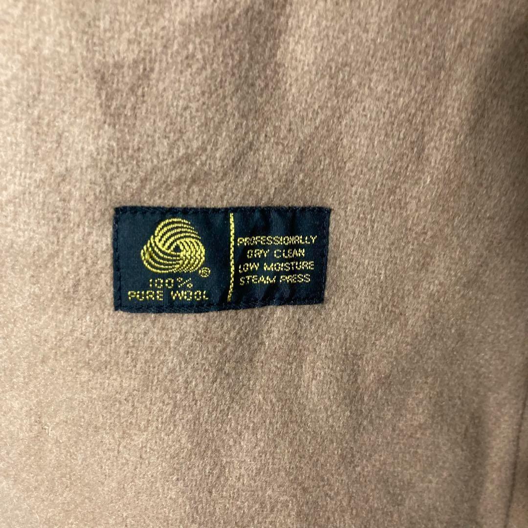 80s ブルックスブラザーズ トレンチコート　ウールライナー　裏地チェック柄