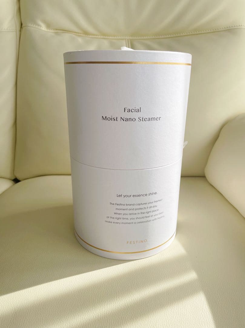 【新品未使用】FESTINO フェイシャルモイストナノスチーマー