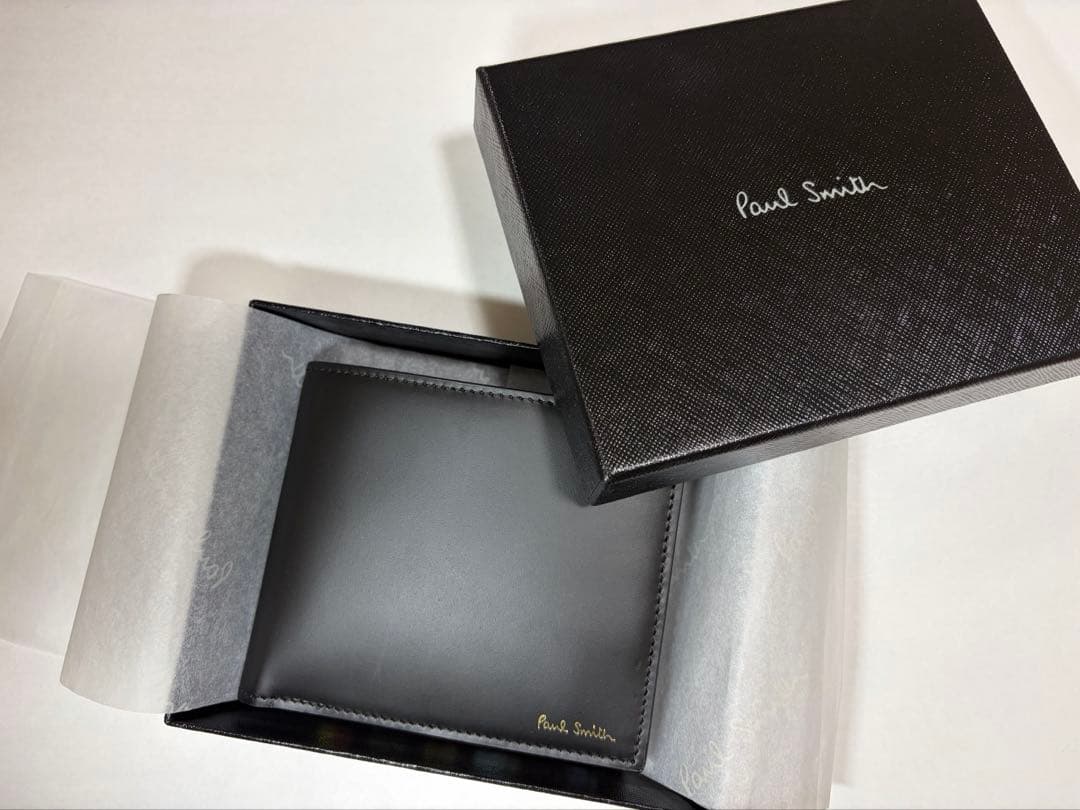 Paul Smith ブラック 二つ折り財布