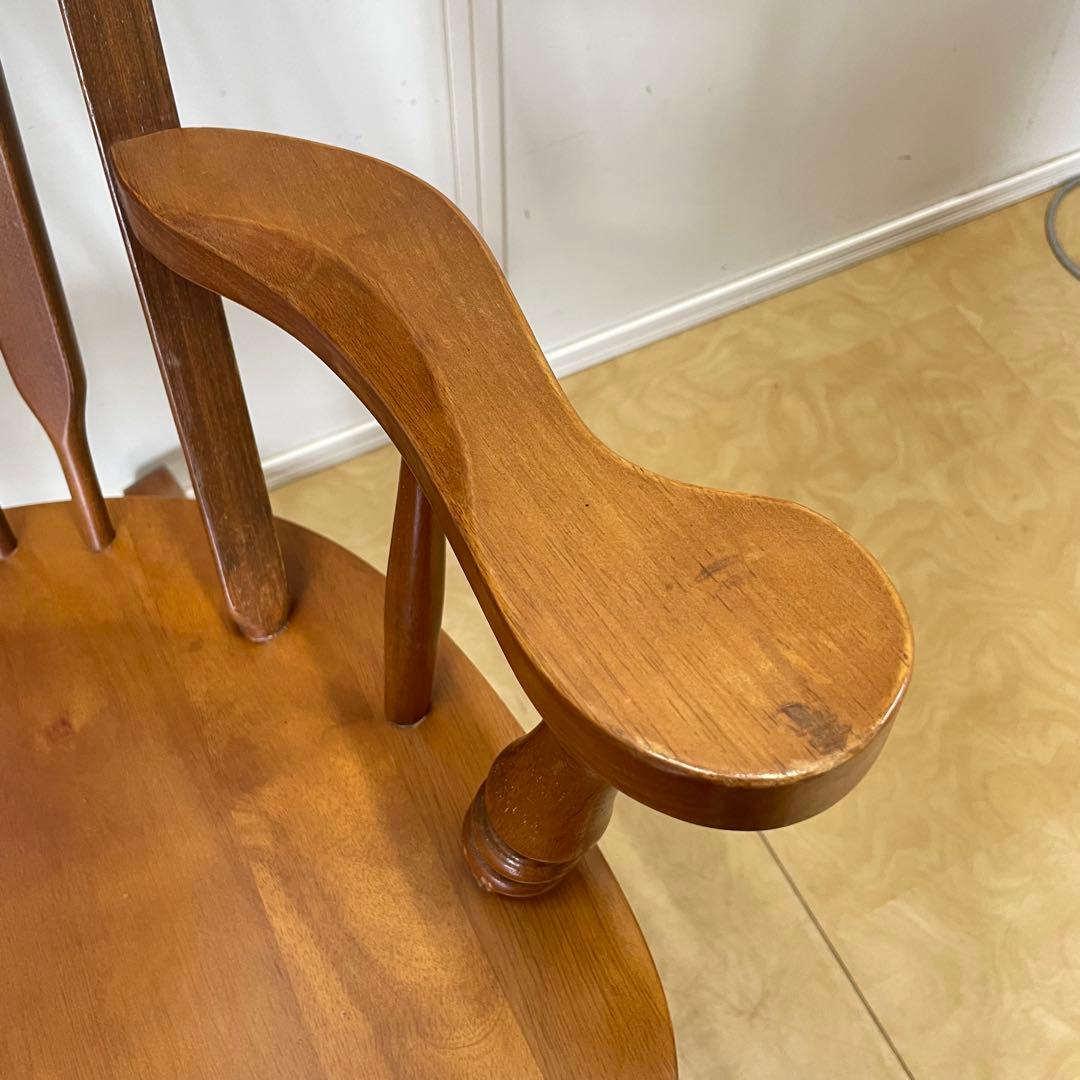 ロッキングチェア アームチェア 椅子 チェア 木製 ビンテージ カントリー