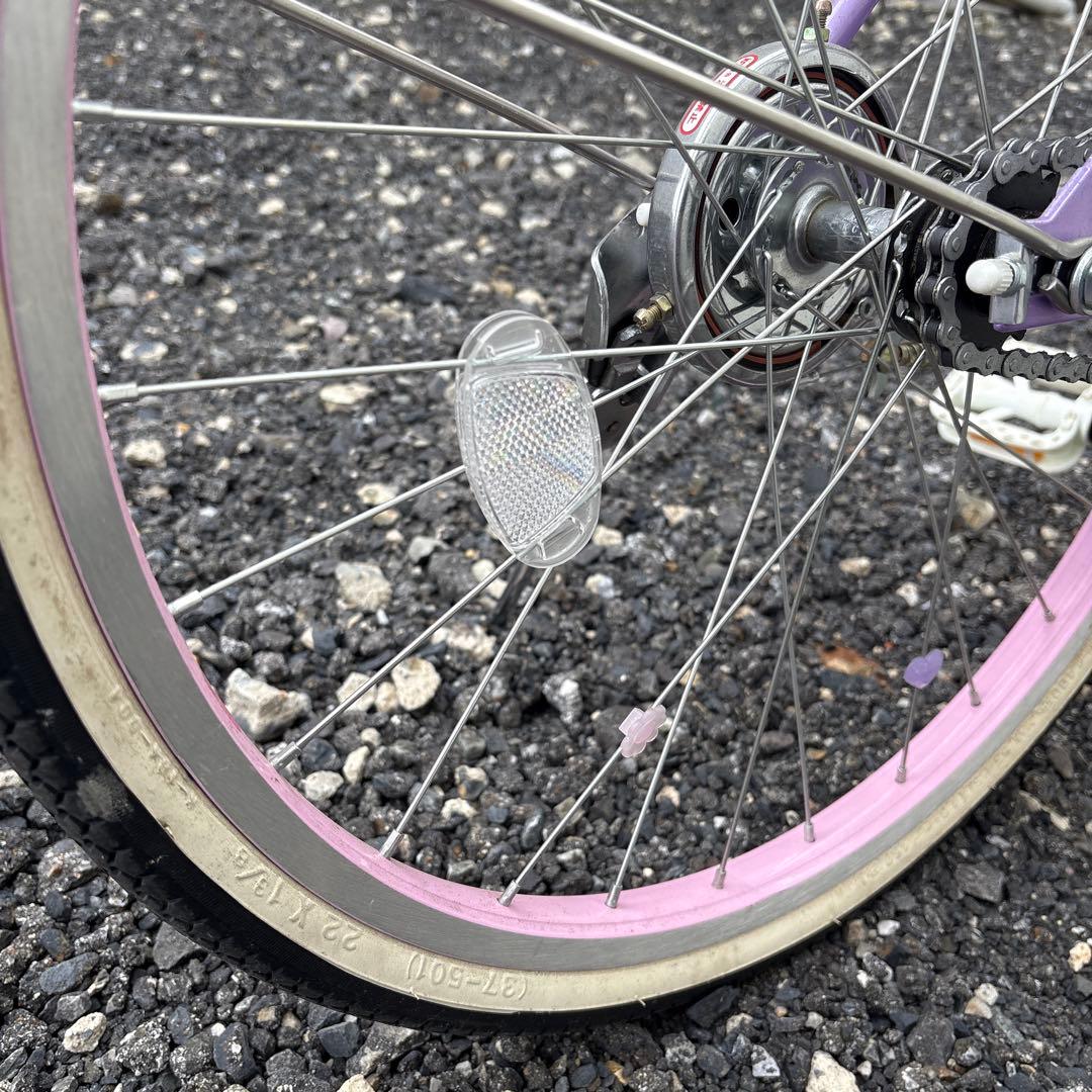 Mezzo Piano 子供用自転車 パープル　22インチ