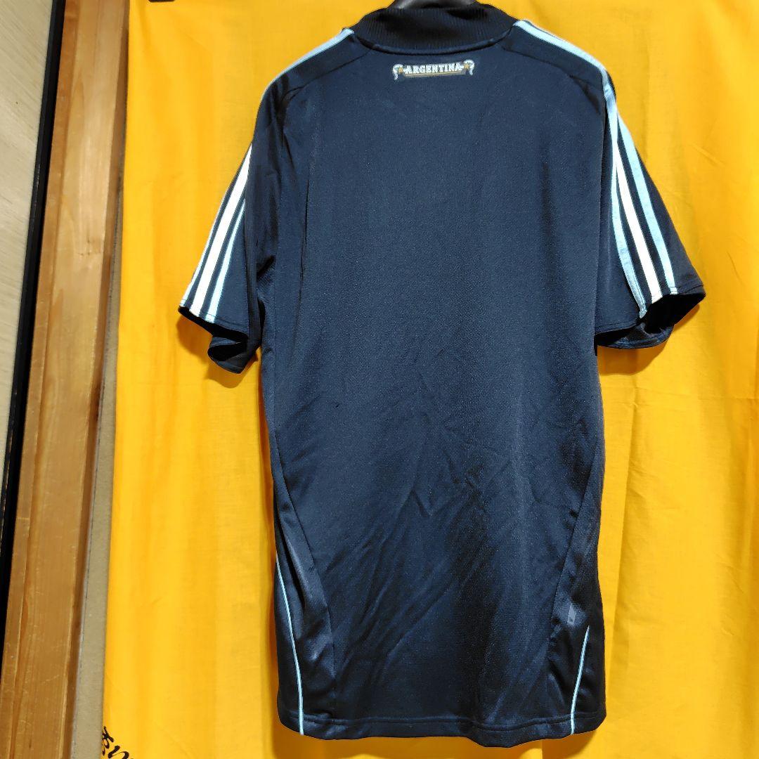 adidas アルゼンチン代表 ネイビー半袖　サッカーユニフォーム上下セット