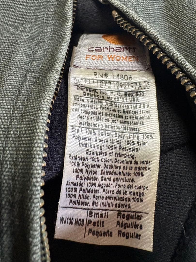 Carhartt Active Jacket WJ130 mos 雰囲気抜群