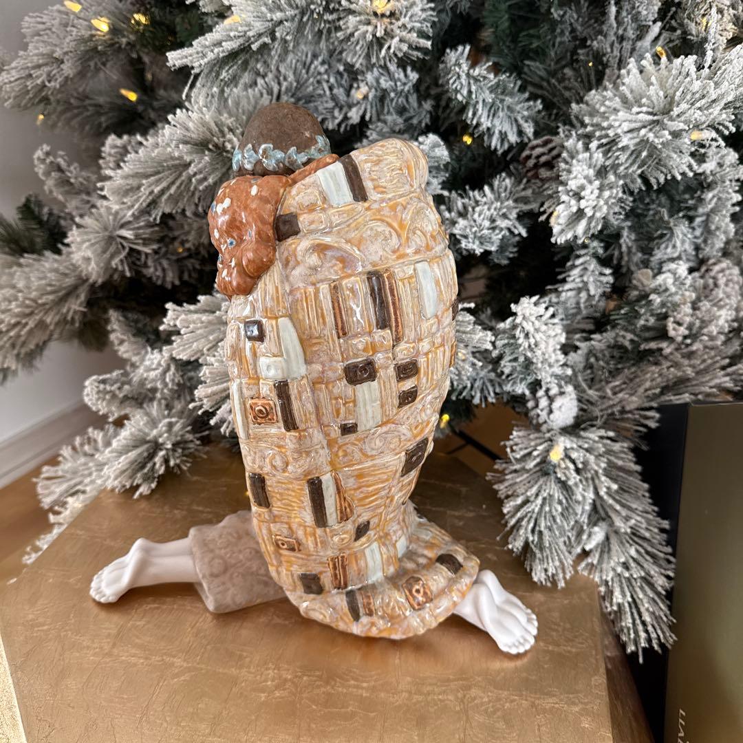 最終価格✨レア度Max Lladro リヤドロ　クリムトの接吻　廃盤品