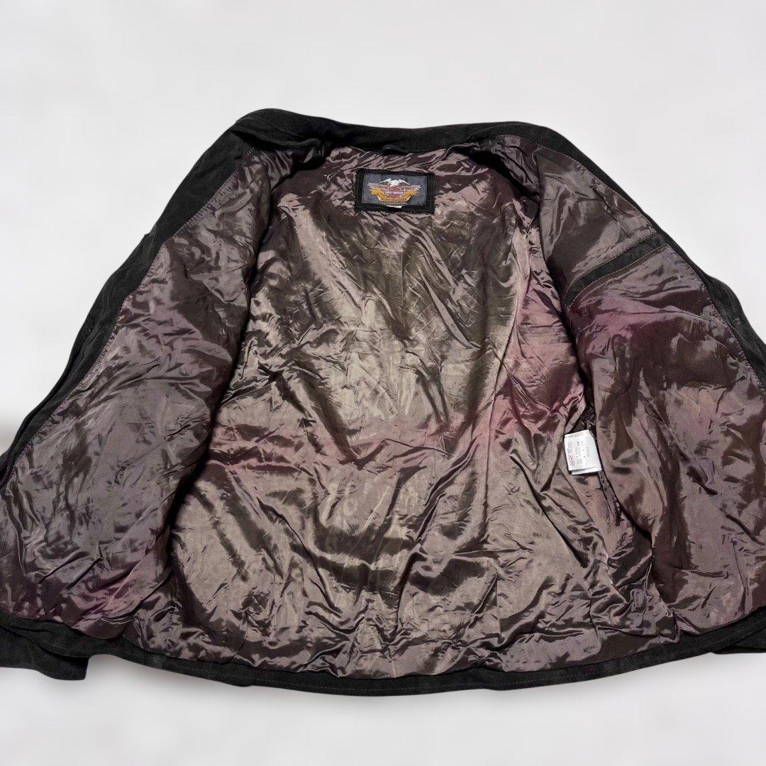 Harley-Davidson 牛革 スエード ジャケット アウター