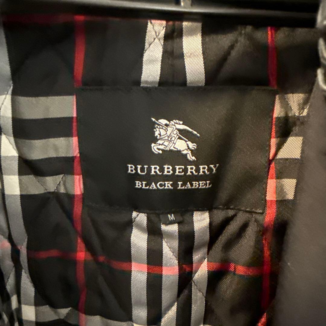 【希少】バーバリーブラックレーベル トレンチコート ブラック M