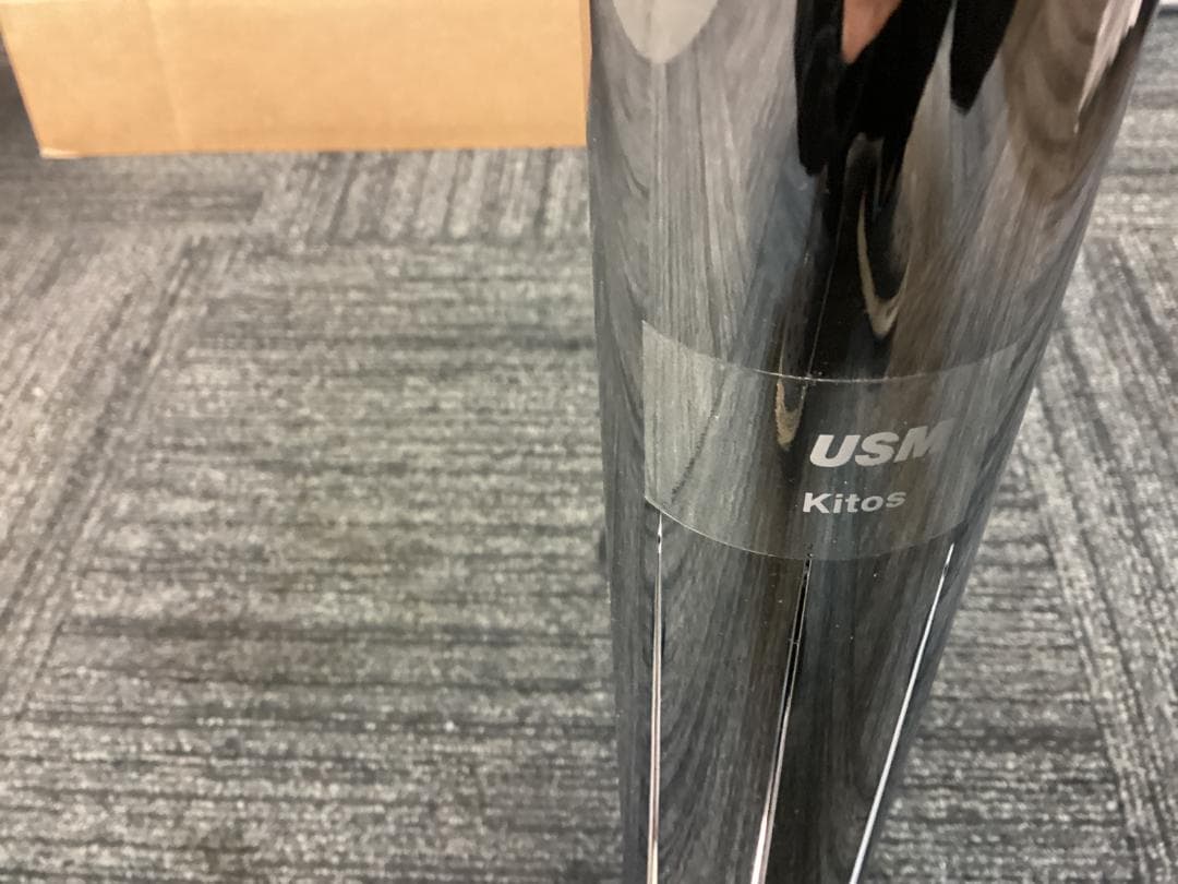 希少　１台のみ　USM　キトス　ラウンドテーブル　丸　795Φ　ガラス