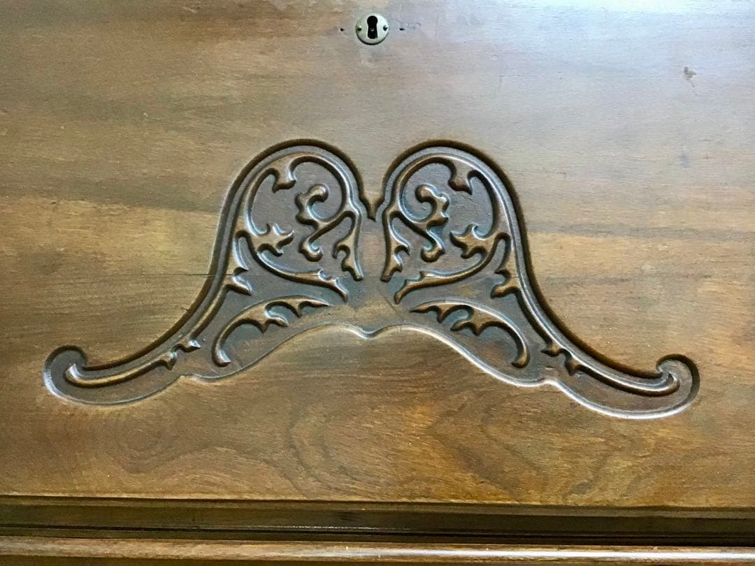 管245☆イギリス製☆アンティーク☆ライティングビューロー☆机☆デスク