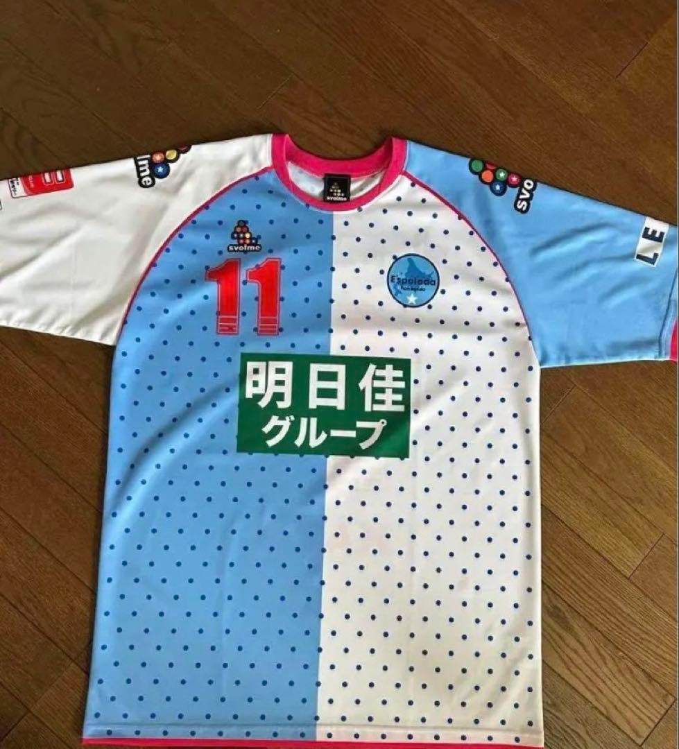 三浦知良選手 エスポラーダ北海道 ユニフォーム カズKAZU フットサルFリーグ