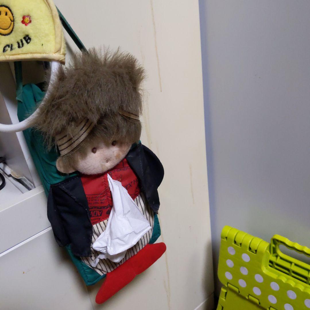 昔からあるティッシュ入れ