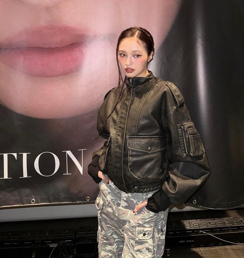 laguagem × seira ライダースジャケット