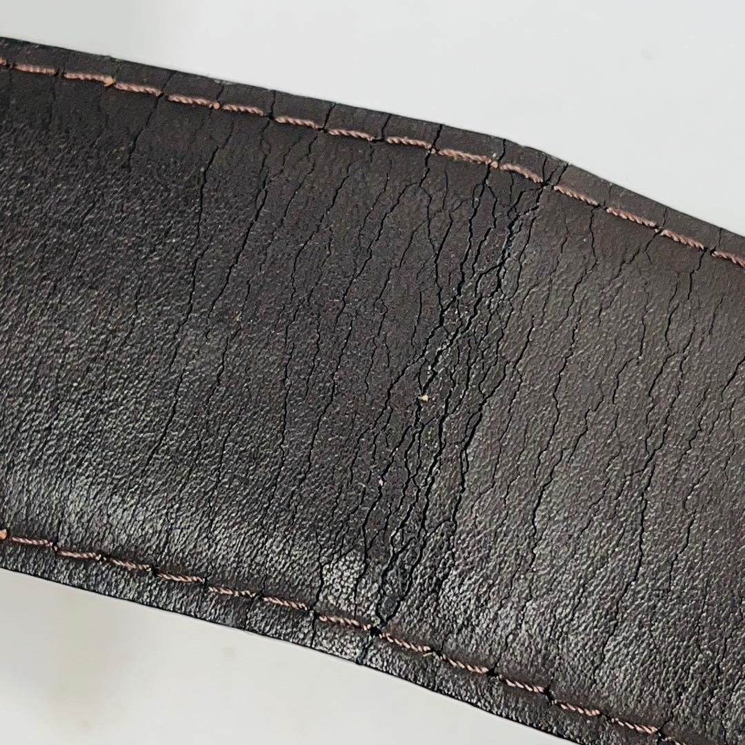 GUCCIグッチGGパターン ブラウン　スエードレザーベルト