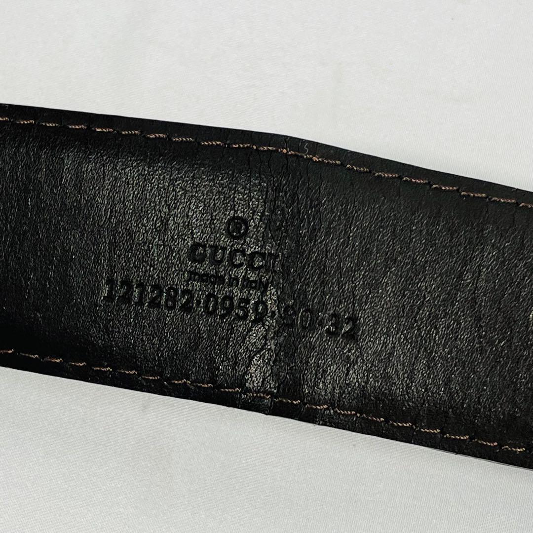 GUCCIグッチGGパターン ブラウン　スエードレザーベルト