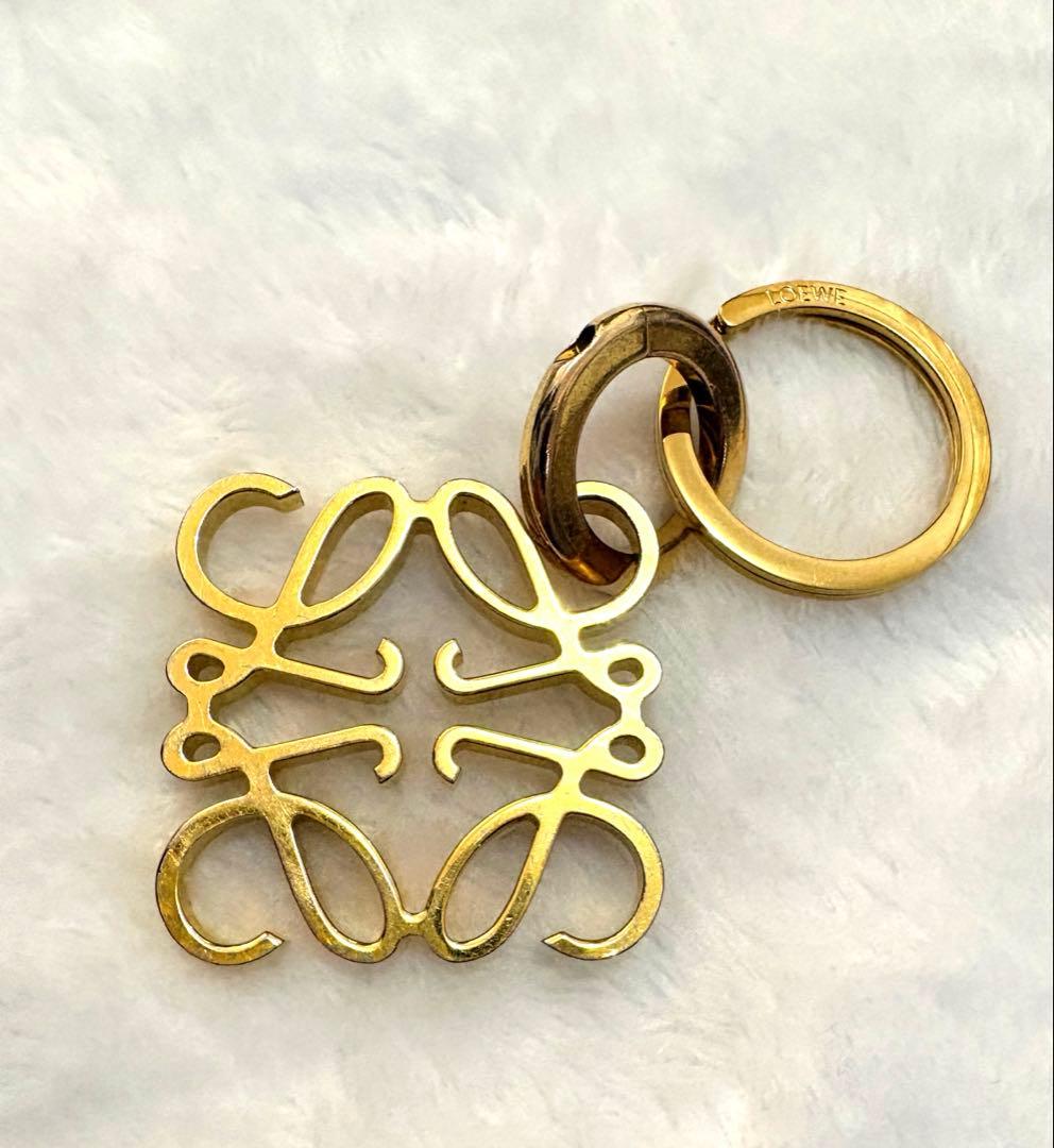 リナ様　美品　LOEWE ロエベ　アナグラムキーリング