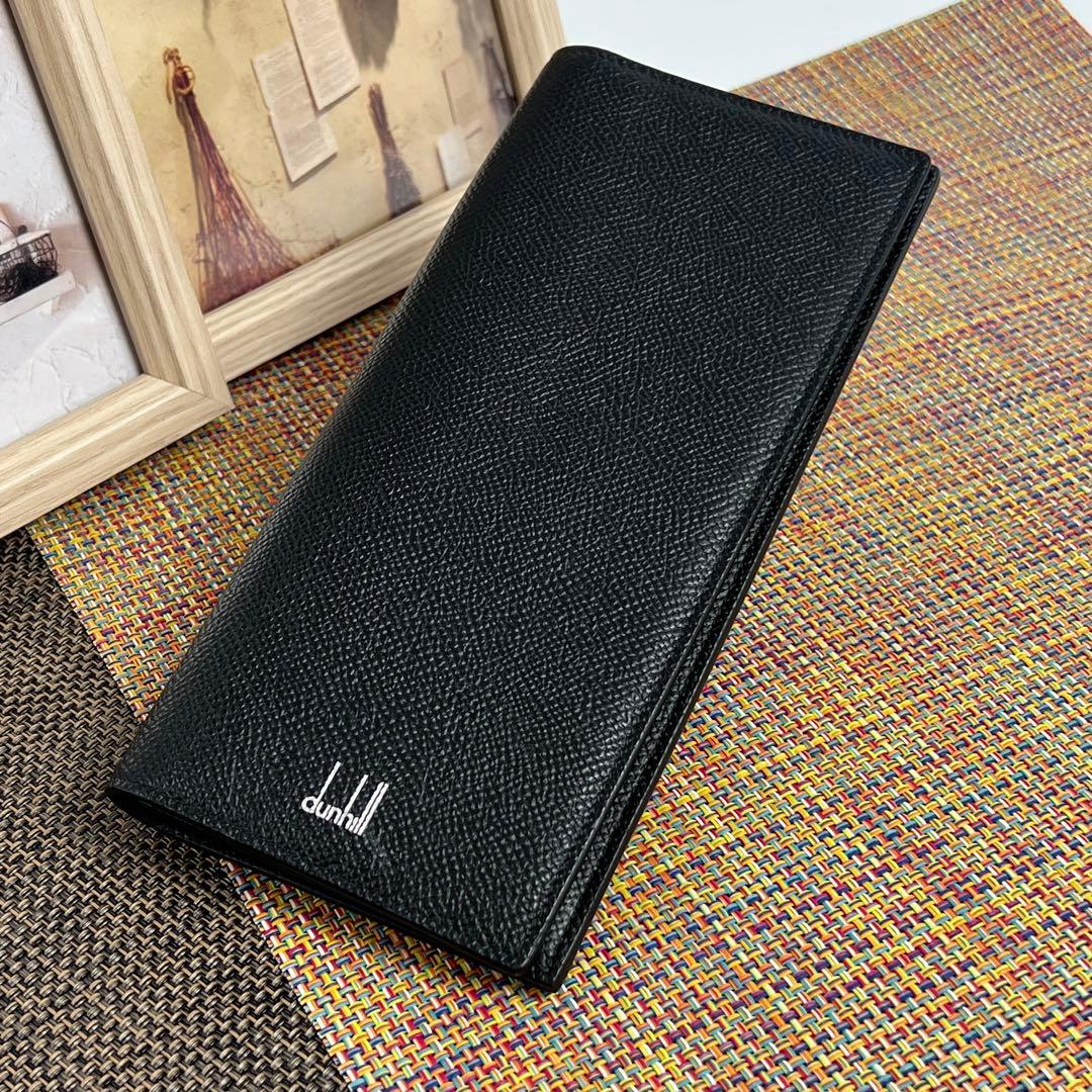 ✨極美品✨dunhill ダンヒル　ロングウォレット 長財布 ブラック　メンズ