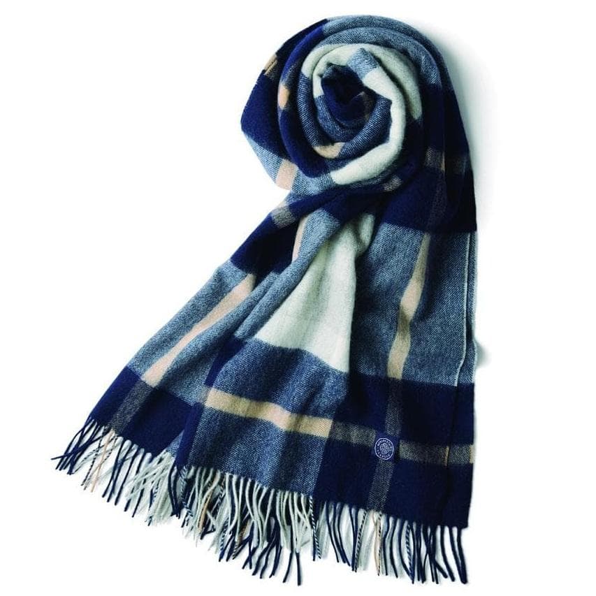 【新品未使用】morgan & oates ストール（JAL機内販売限定）