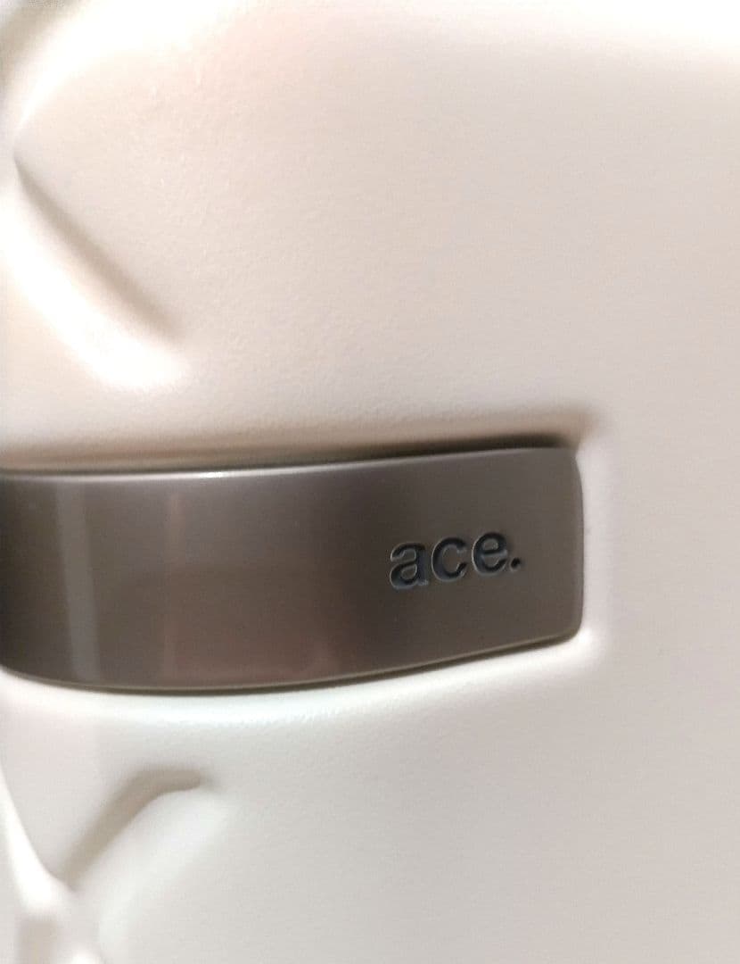 ACE　キャリーケース　スカーラ　69L　オフホワイト　TSAダイヤルロック