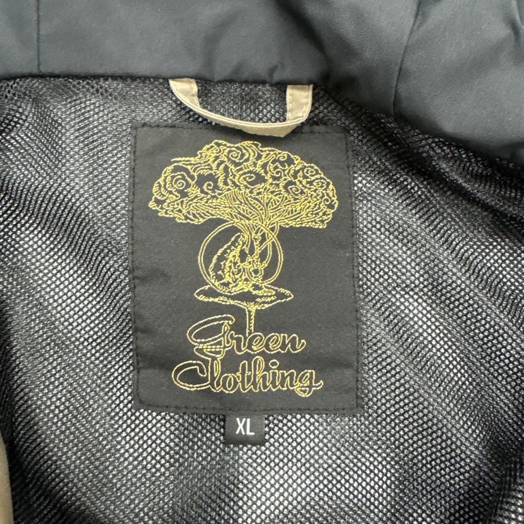 Green Clothing フード付きスノーボードウェア XL