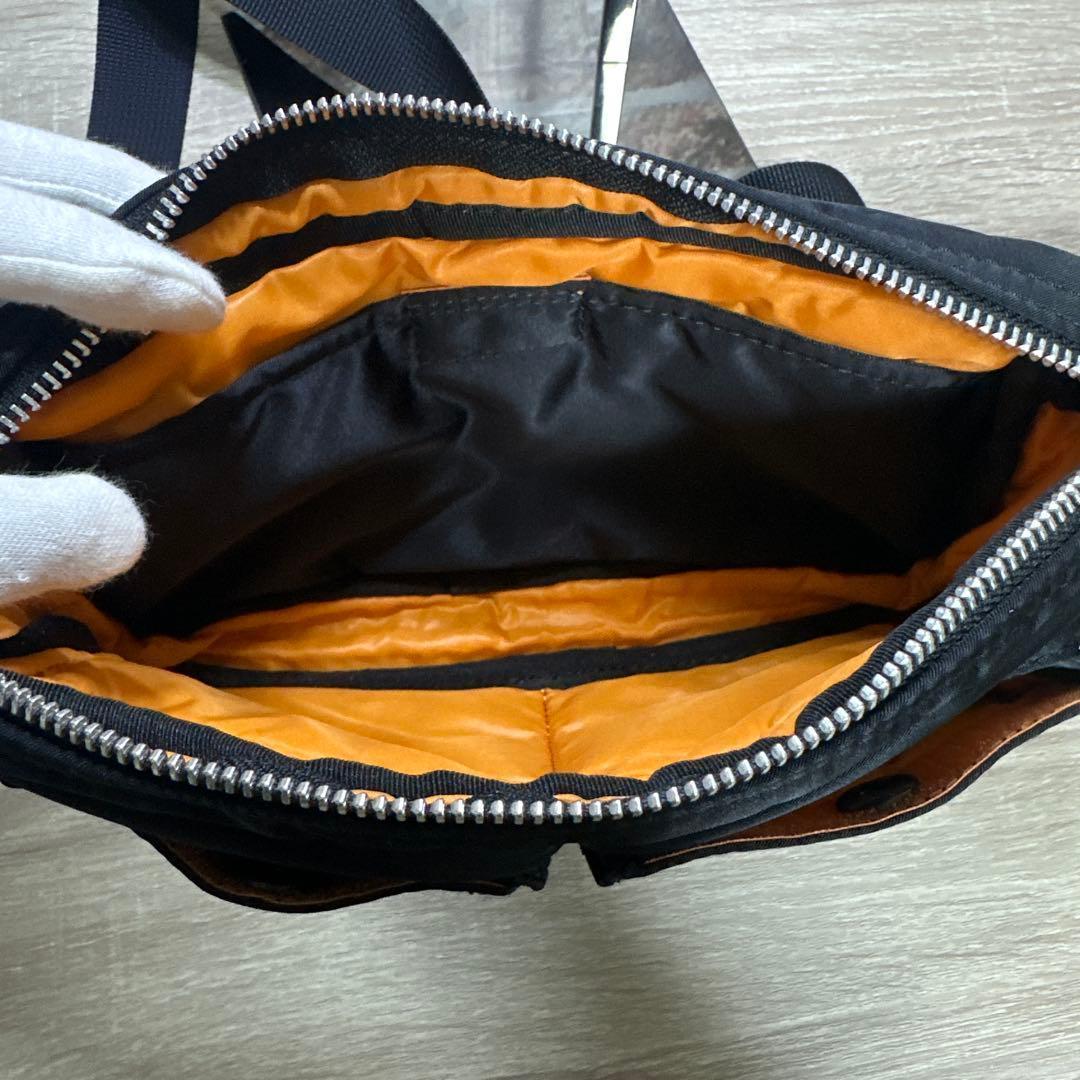 PORTER ポーター　タンカー　ウエストバッグ　ボディバッグ　ブラック