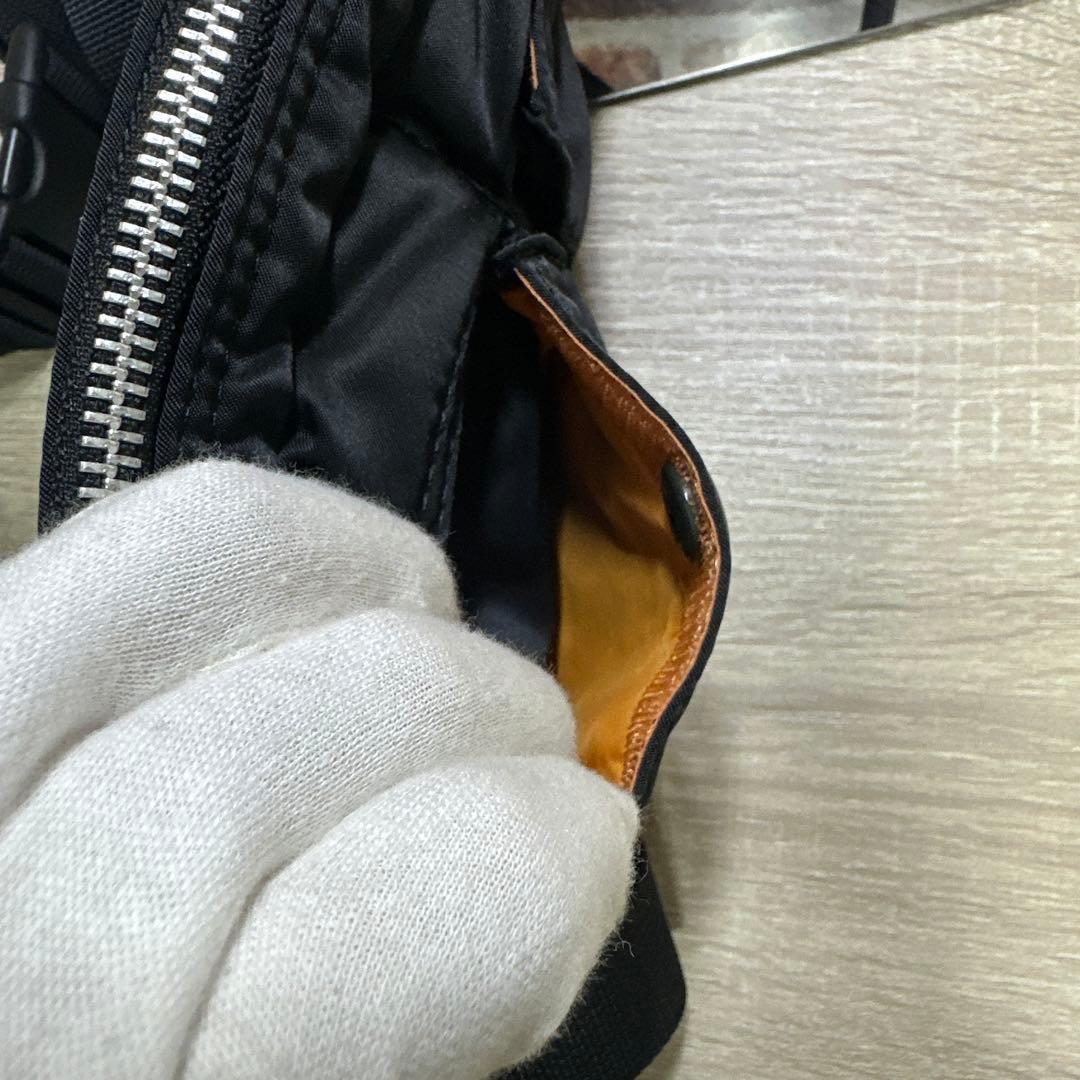 PORTER ポーター　タンカー　ウエストバッグ　ボディバッグ　ブラック