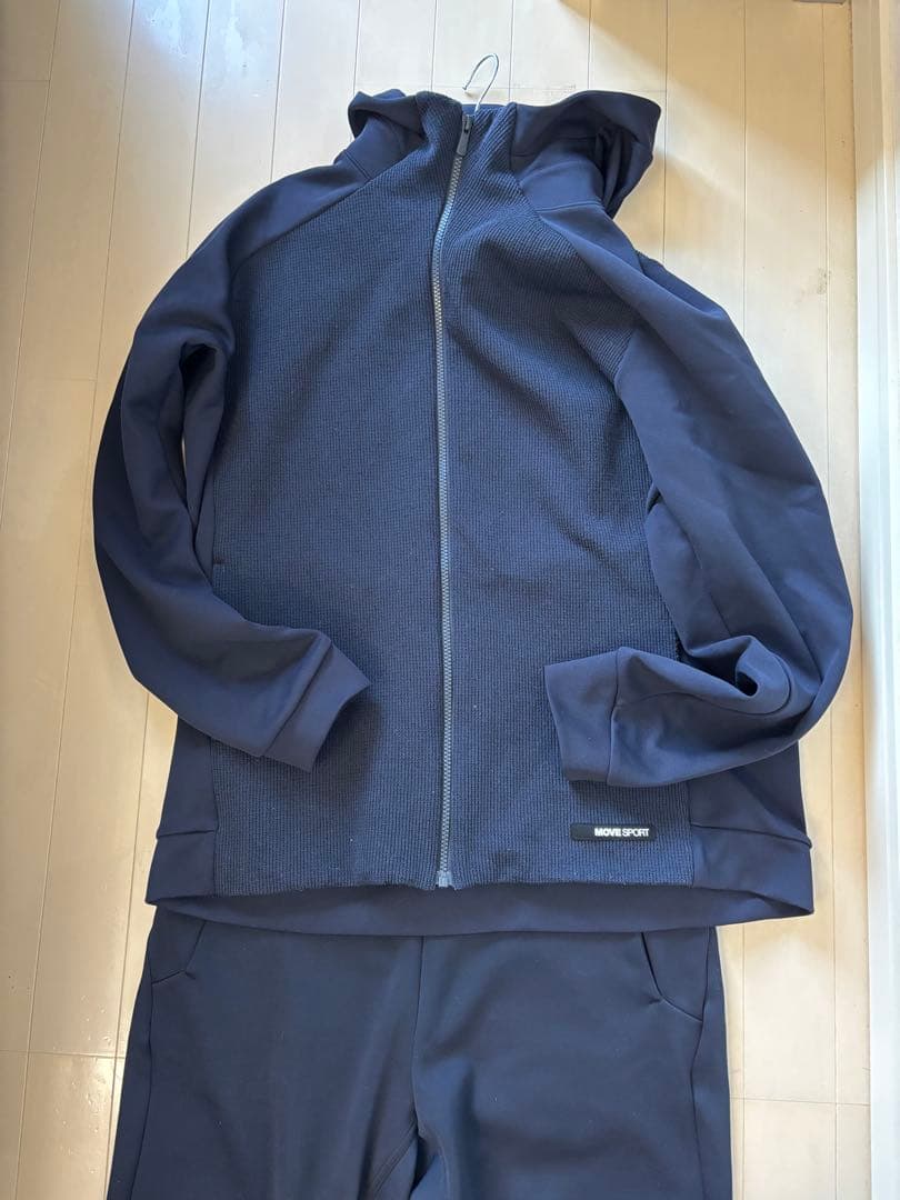 デサント move sport ネイビー ジャージ上下セット