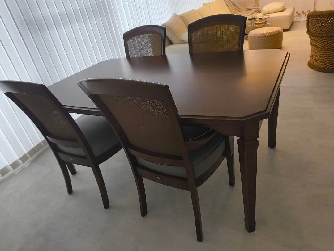 ダイニングテーブルのみ maruni木工 地中海 送料込✨