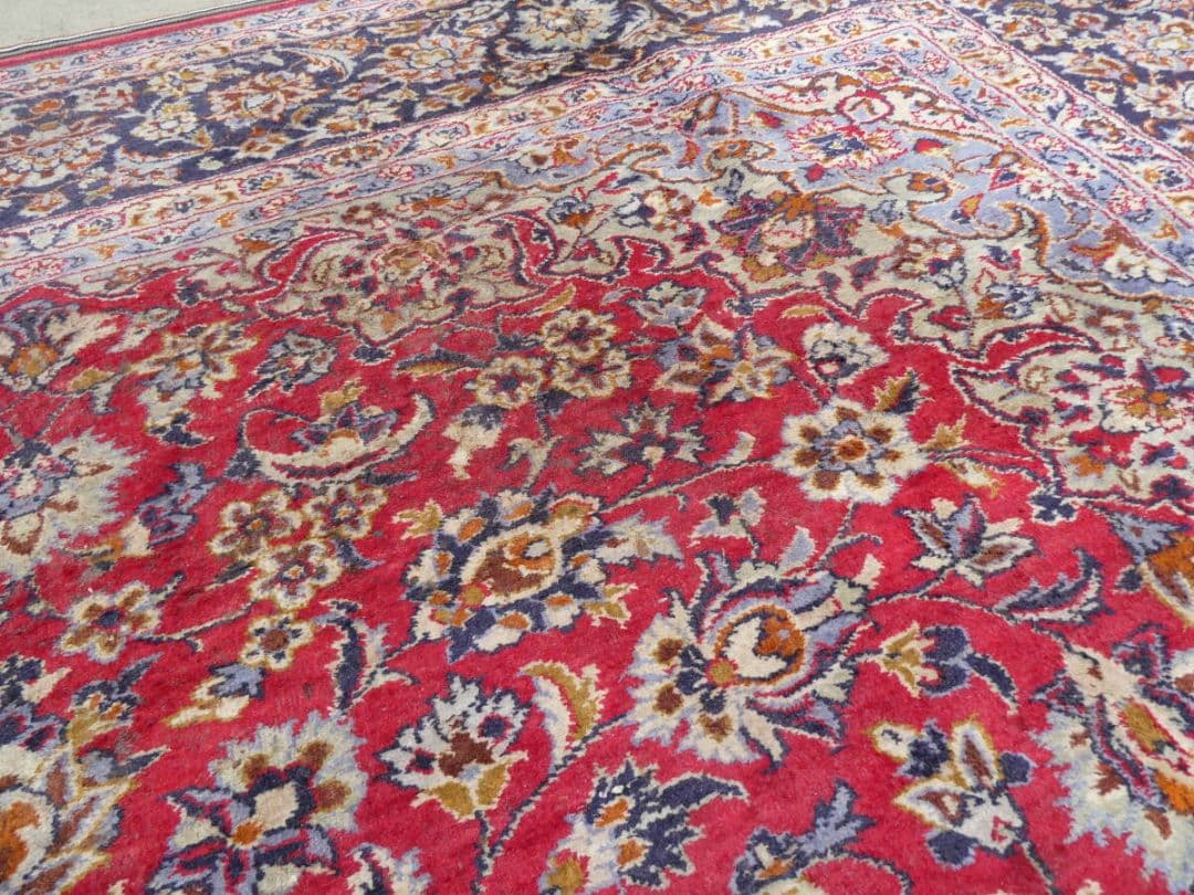 大判　ペルシャ絨毯　415×302cm　イラン産　手織り