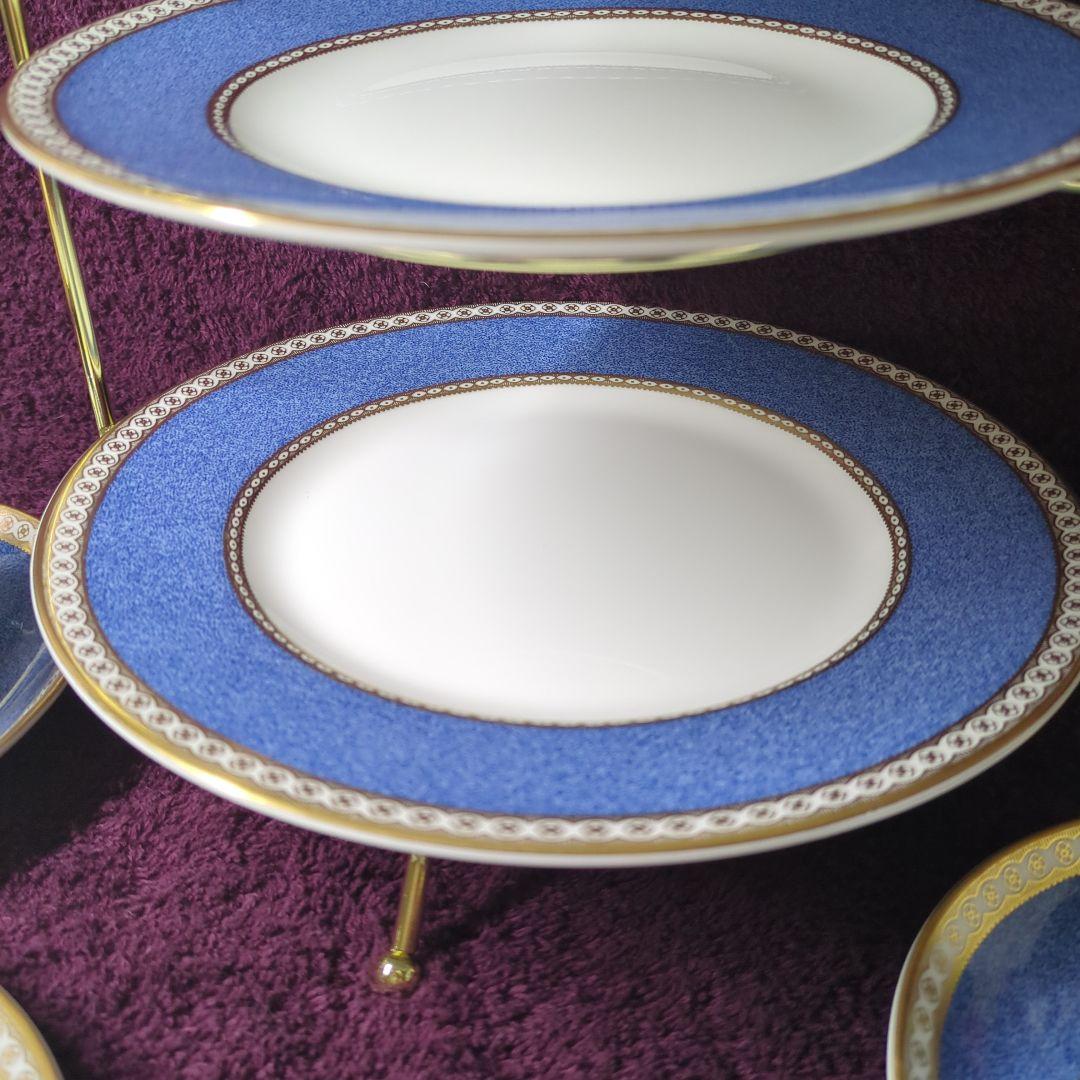 ウェッジウッド　ユーランダー　カップ＆ソーサー　プレート　プレートスタンド