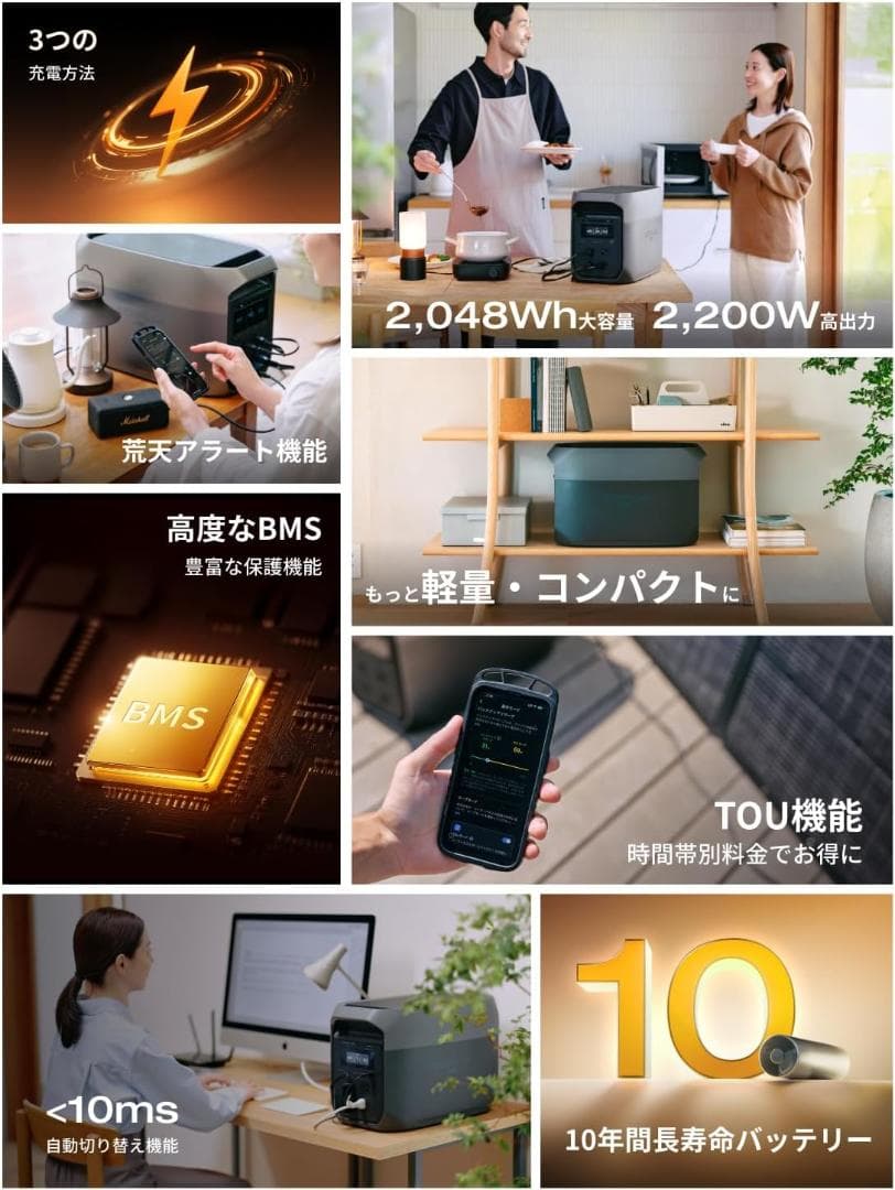 たっくん様用 EcoFlow ポータブル電源 DELTA 3 Max