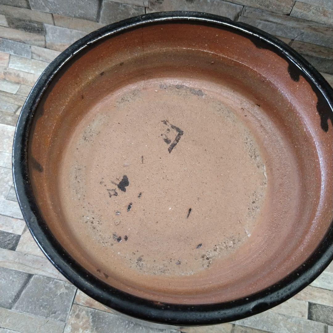 火鉢　3個セット　ばら売り可能　セラミックプランター 緑と黒