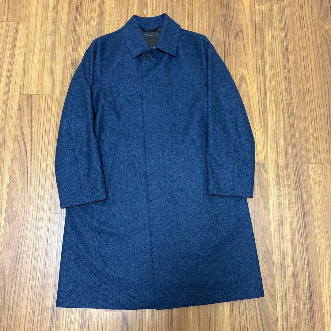 DUNFORD ロロピアーナ ウールツイルステンカラーコート