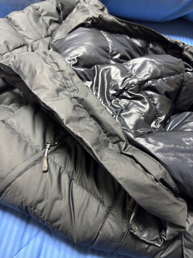 モンベル トラベルダウンロングコート レディースSサイズ