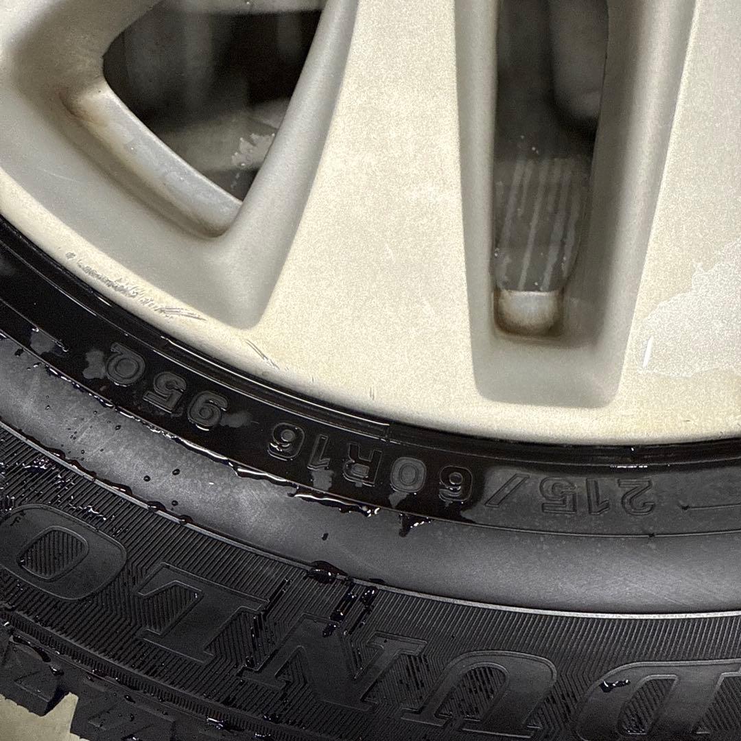 ④ 215/60R16 2023年製　HONDA純正モデューロホイール16インチ