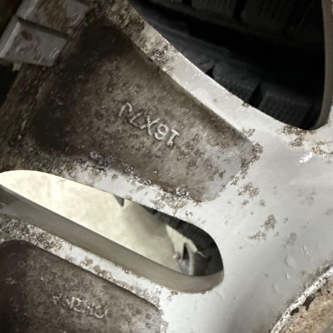 ④ 215/60R16 2023年製　HONDA純正モデューロホイール16インチ