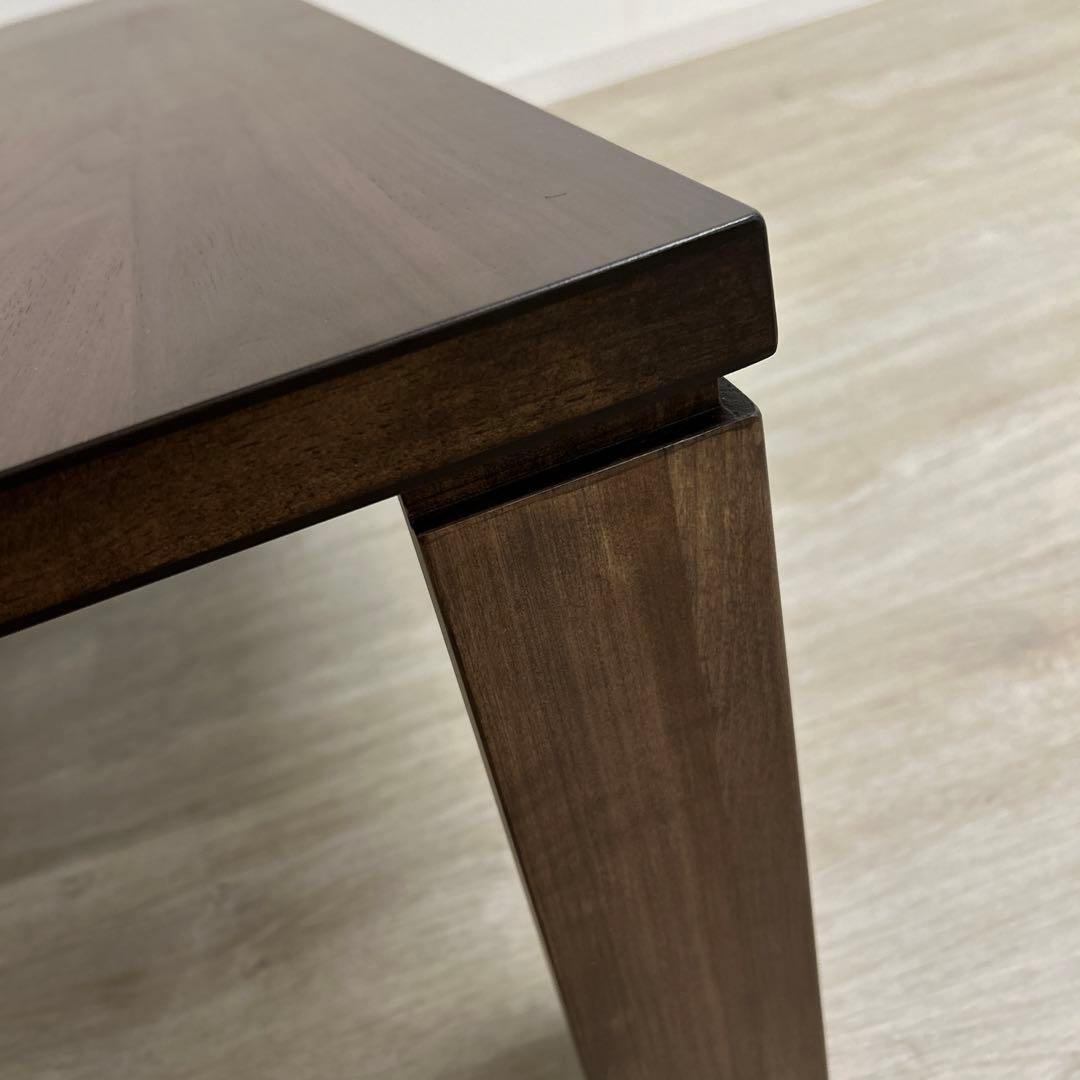 展示品★105cm折脚テーブル 補助テーブル付 105〜150cm 親子テーブル