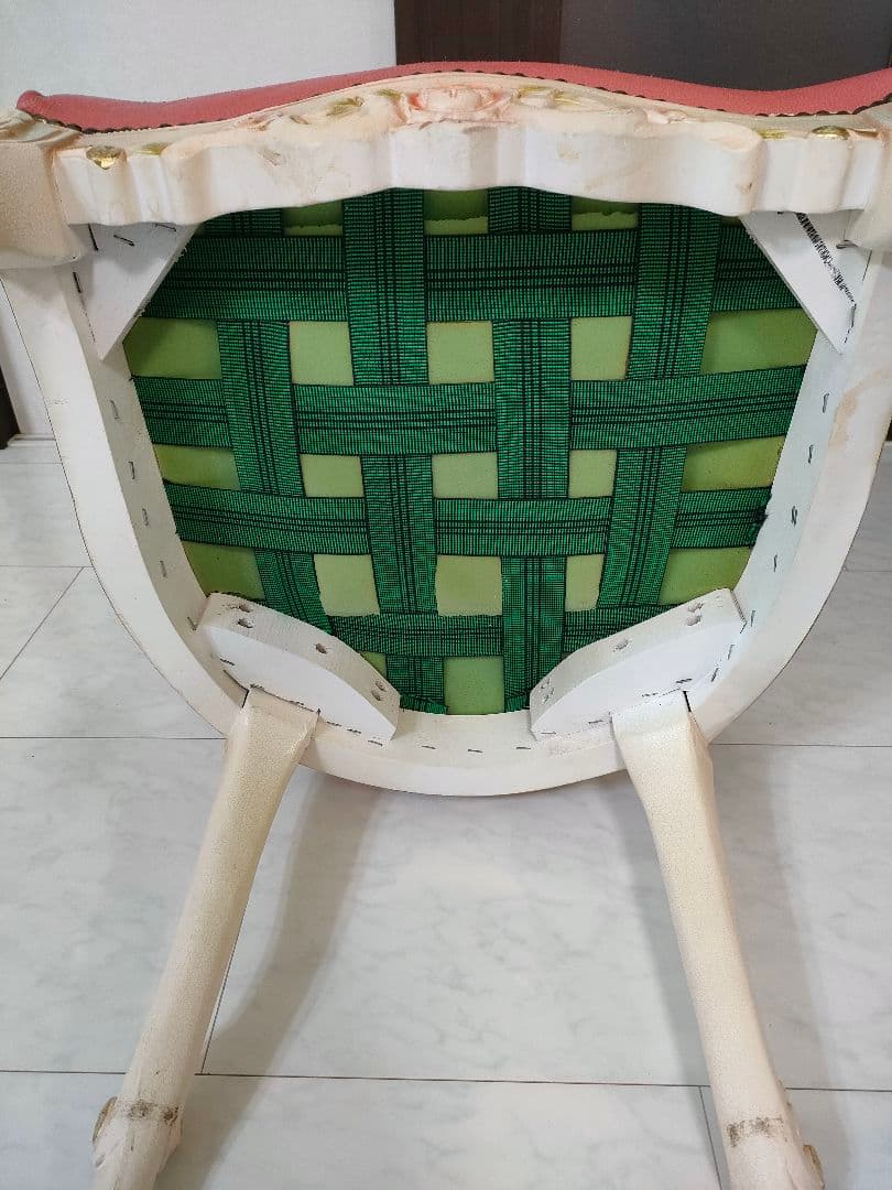 【おけい♛ྀི親孝行中様用】ロココ調 ダイニングチェア 1脚（２つ目）