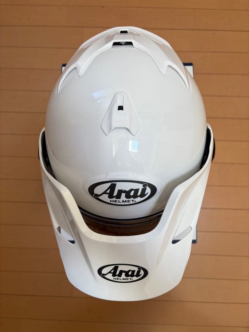 アライ　ツアークロスV グラスホワイトM57-58cm